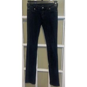 Long Black Women's Jeans
